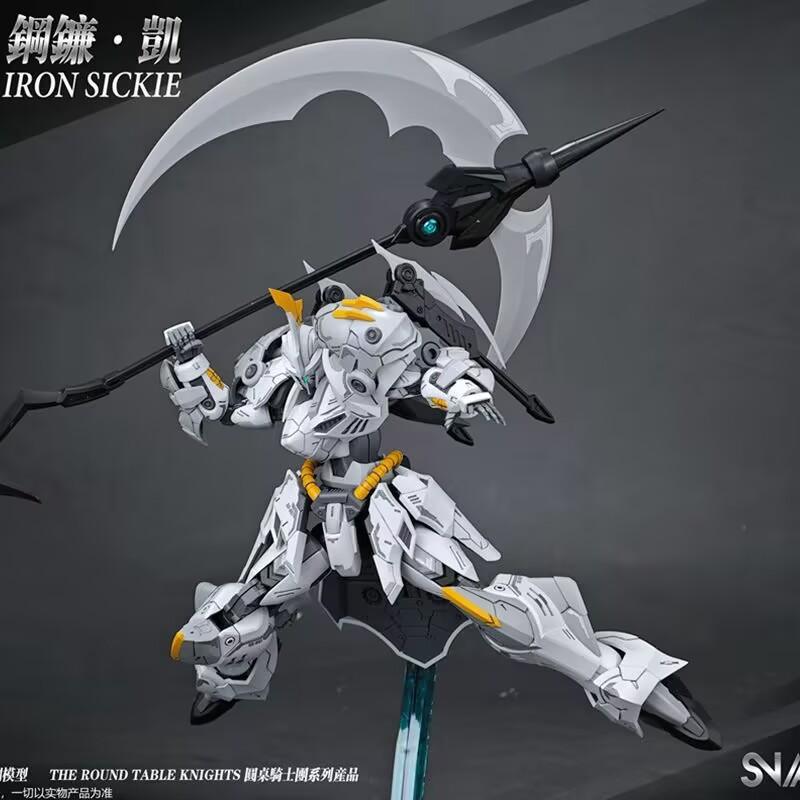 В наличии Snaa 1/144 Sc-007 Sc-008 Железный Серп Кей Фигурка Рыцари Круглого Стола Фигурка Модель ПВХ Статуя Коллекция Настольные Игрушки