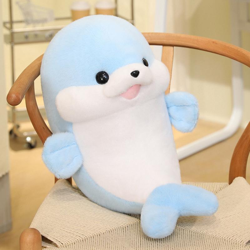 Cute Simulated Little Seal Plush Toy Doll Soft Cute Doll Doll Rag Doll Children Sleeping with Pillow Gift