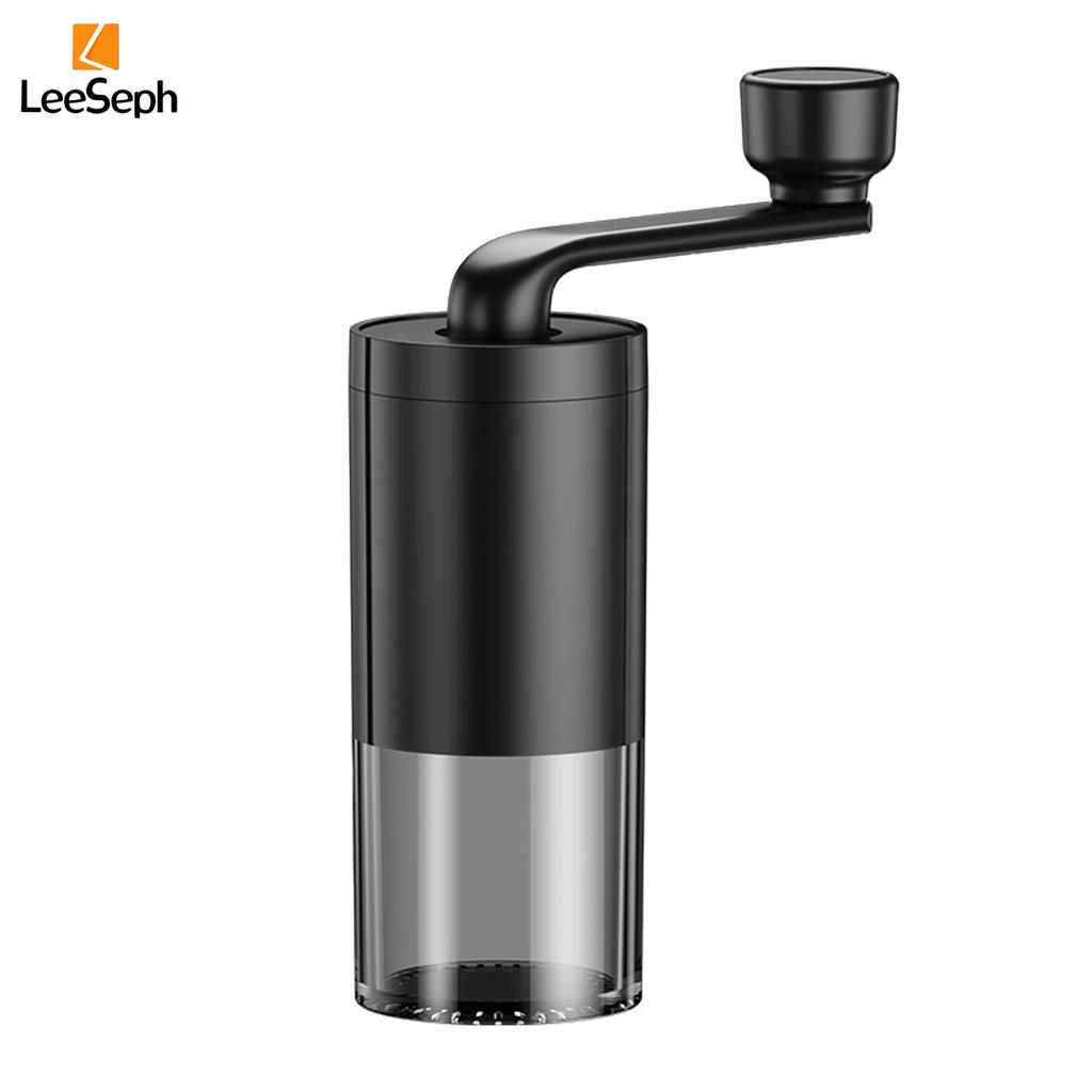 Leeseph Manual Coffee Grinder with Adjustable Settings and Ceramics Grinding Core, for Home Office Camping, Coffee Accessories