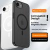 Для iPhone 17e 16e Чехол Жесткий ПК Прозрачный Магнитный Противоскользящий Защитная Задняя Крышка Оболочка