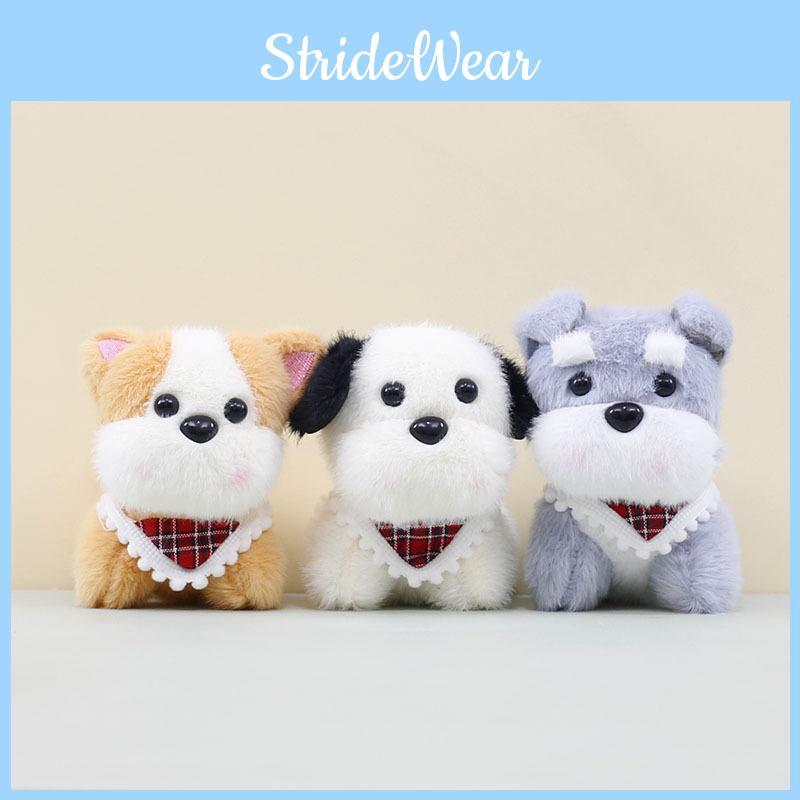 Scarf Puppy Cute Key Chain Cartoon Girl Backpack Decorative Pendant Gift Doll