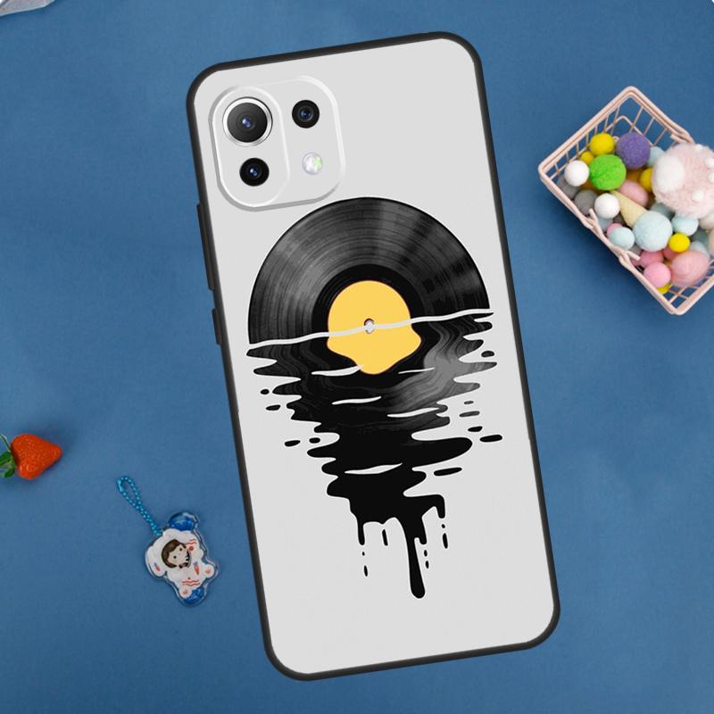 Vinyl Record Retro Case For Xiaomi 11T 12T 13T 14T Pro 13 14 15 Ultra POCO X7 Pro X3 X5 X6 M6 F5 F6 Pro Cover