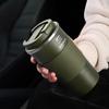 500ml Stainless Steel Coffee Tumbler Thermos Cup Portable Travel Thermal Mug For SEAT Leon FR Altea Ibiza Cordoba Alhambra Arona Ateca Exeo