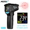 Digital Infrared Thermometer Laser Temperature Meter Non-contact 800 Degree Or 1472Fahrenheit Pyrometer IR Termometro Color LCD