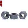 PVC Hex Nuts: Acid and Alkali Resistant Plastic Caps for M3-M20 Sizes
