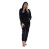 Keanu Womens/Ladies Fleece Pull Over Long Pyjama Set