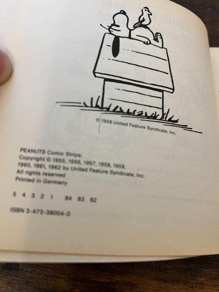 [Б/У] Книги на немецком языке про Снупи