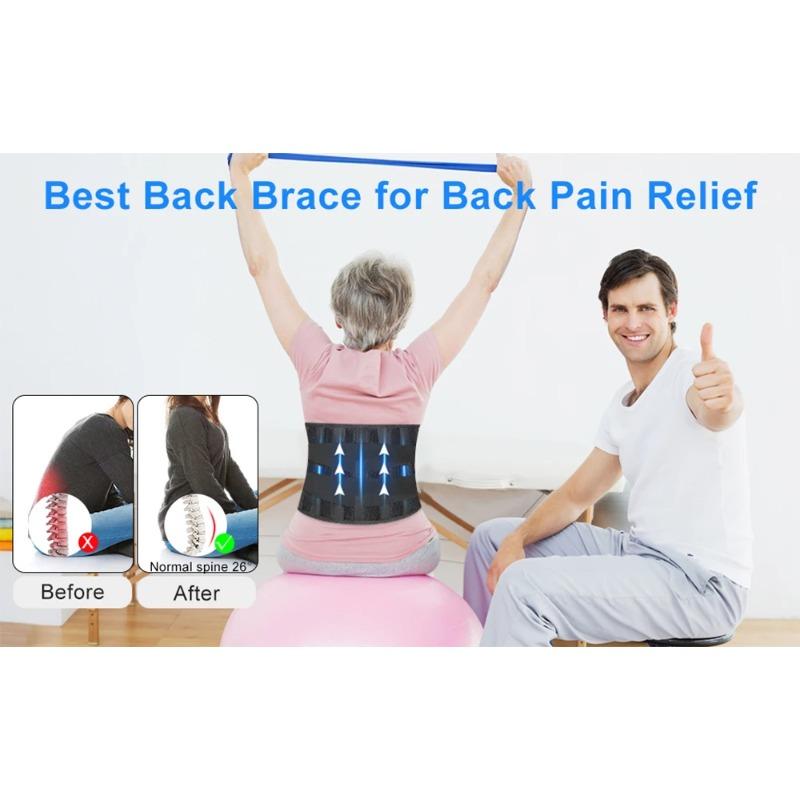 Double Pull Back Waist Support Belt Waist Orthopedic Bra Spinal Decompression Waist Trainer Bracket Home Gym Back