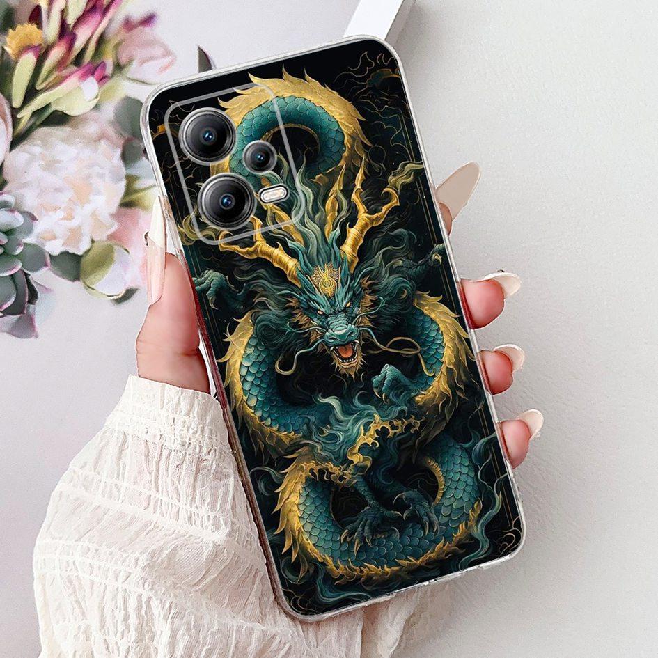 Case For Xiaomi Poco X5 / Poco X5 Pro 5G Cover New Design Popular Cartoon Soft Silicone Transparent Fundas For PocoX5 X 5 Bumper