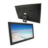 Цифровая фоторамка 21,5 дюйма HD-экран Поддержка USB-накопителя Карты памяти Видео Музыка Электронная фоторамка