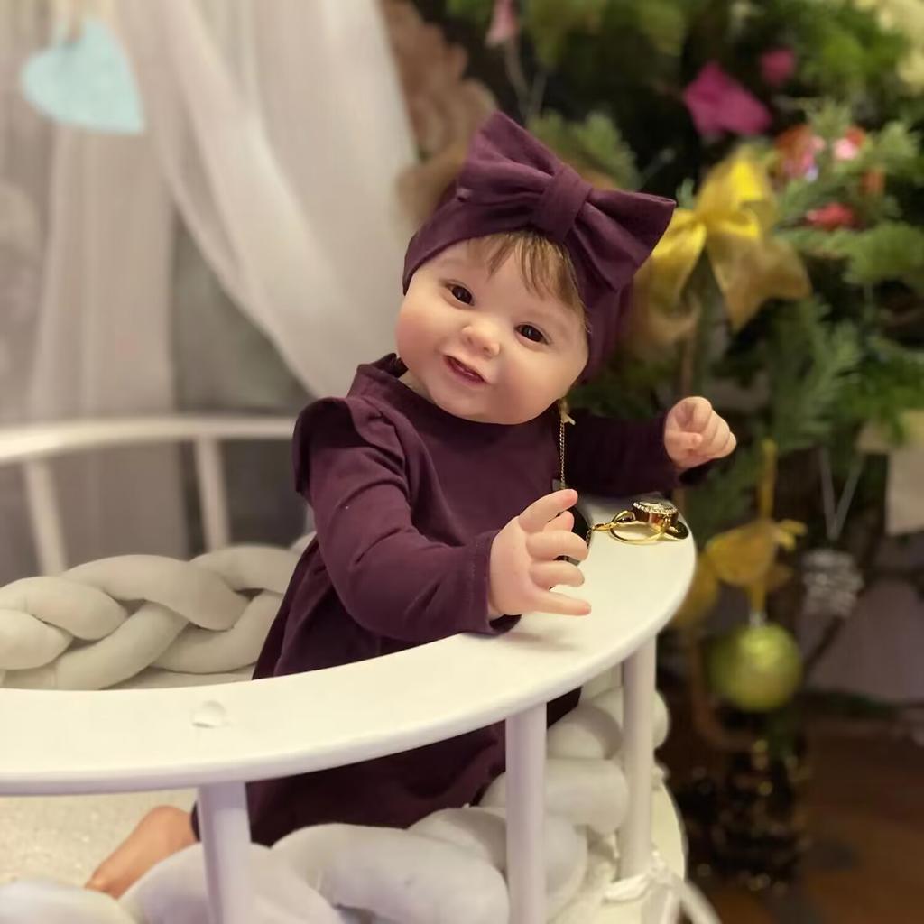 Милые толстые куклы-реборн, куклы-девочки для косплея Kodi, 24 дюйма, 60 см, тканевое тело, мягкая на ощупь, кукла для новорожденных с видимыми венами, реалистичная кукла-реборн, детская игрушка