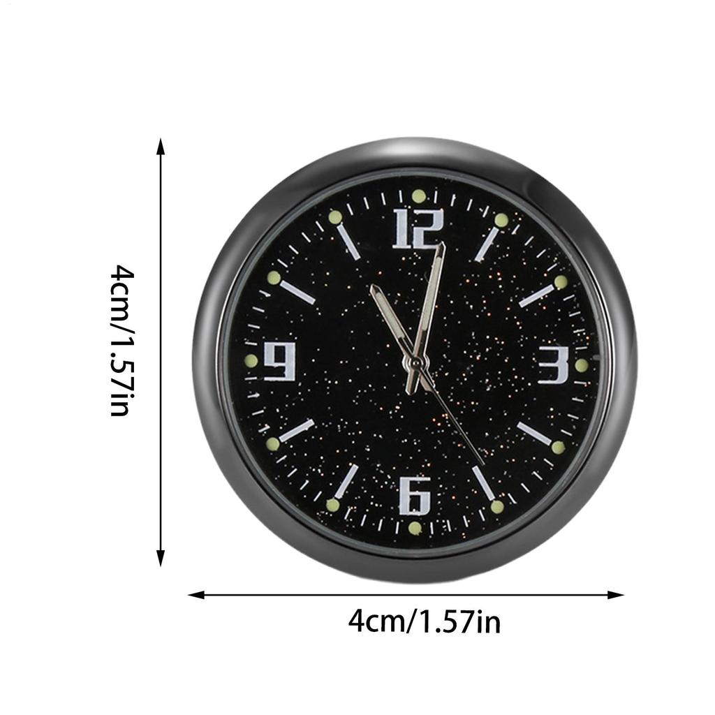 Часы для автомобиля на липучке, светящиеся, аксессуары для интерьера автомобиля, портативные, крошечные, цифровые часы на приборную панель для путешествий, вождения, поездок на работу