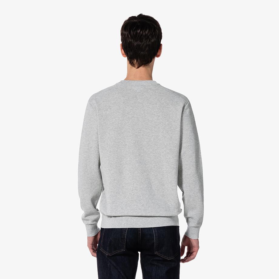 [Lacoste] Men's Basic Crewneck Pullover AH498E-55GCCA
