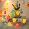 Eggs Chick Carrot Easter LED String Warm Light Festival Lamp Fahion Garland Lights  Party