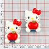 Мультяшный самолет и кошка Кики, смоляные аксессуары для DIY: Заколки для волос, Чехлы для телефонов, Материалы для брелоков