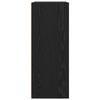 Bookshelf Black Oak Look 60 x 30 x 76.5 cm