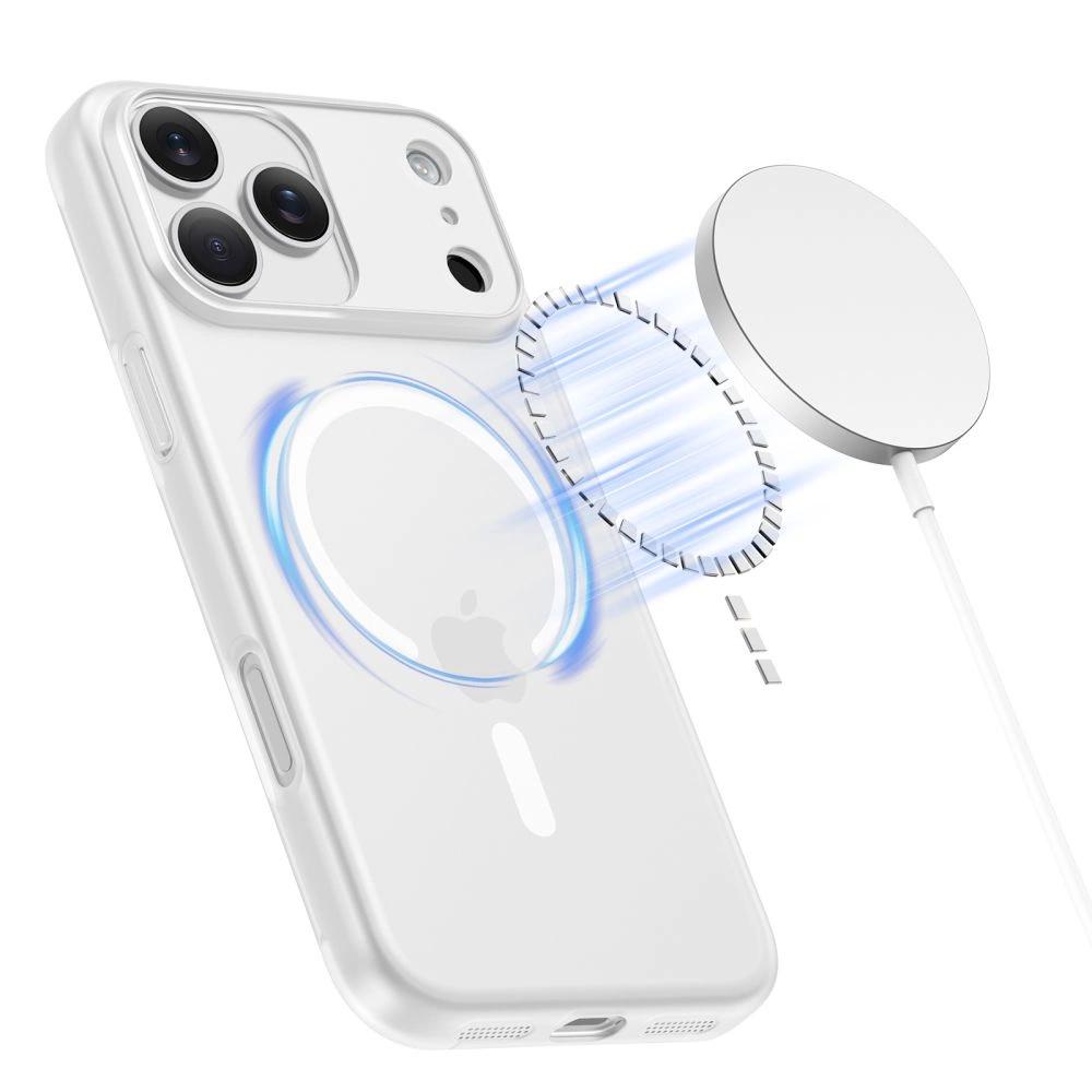 Etui Tech-Protect MagSlim MagSafe na iPhone 17 Pro Max - biały mat