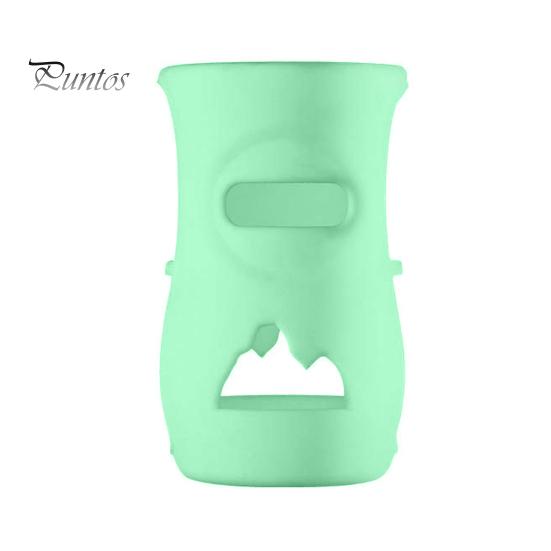 3 Pcs Silicone Bottle Sleeves 120ml/240ml Baby Bottle Holder Anti-slip BPA Free Insulation Sleeve for Glass Baby Bottle