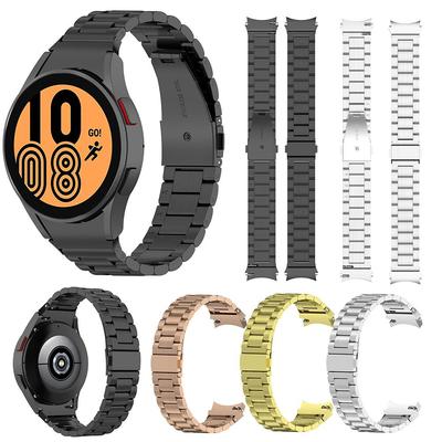 Ремешок из нержавеющей стали для Samsung Galaxy Watch 5 Pro 45 мм 6/5/4 браслет ремешок для часов Galaxy Watch 4 Classic 42 мм 46 мм