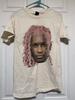 Hanes Beefy Футболка с принтом Young Thug Цвет Off White В стиле винтаж Размер Small Унисекс