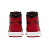 Детские кроссовки Air Jordan 1 Retro High OG GS Patent Bred Black White Varsity-Red 575441-063