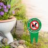 Dog No Pee Sign Urination Notice with Yard Stake Garden Signs for Lawn Porch