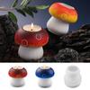 Multifuntional Mold Candle Base Molds Crafting Moulds Mushroom Shape Candlestick Molds Silicone Candle Bracket Molds