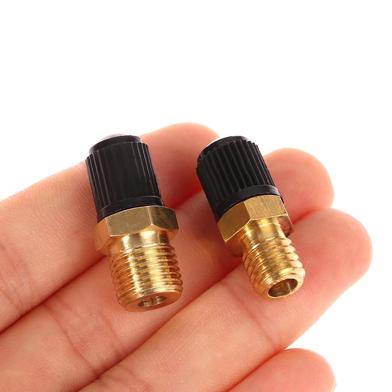 1 шт., аксессуары для самостоятельного изготовления, клапан для заполнения резервуара воздушного компрессора, шестигранный латунный клапан для заполнения резервуара, резьбовой сердечник клапана M8/M10