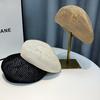 New Ins Popular Summer Cool Hollow Solid Beret Hat For Wome Fashion Cap Spring Top Quality Girls Boina Outdoor Party Gift