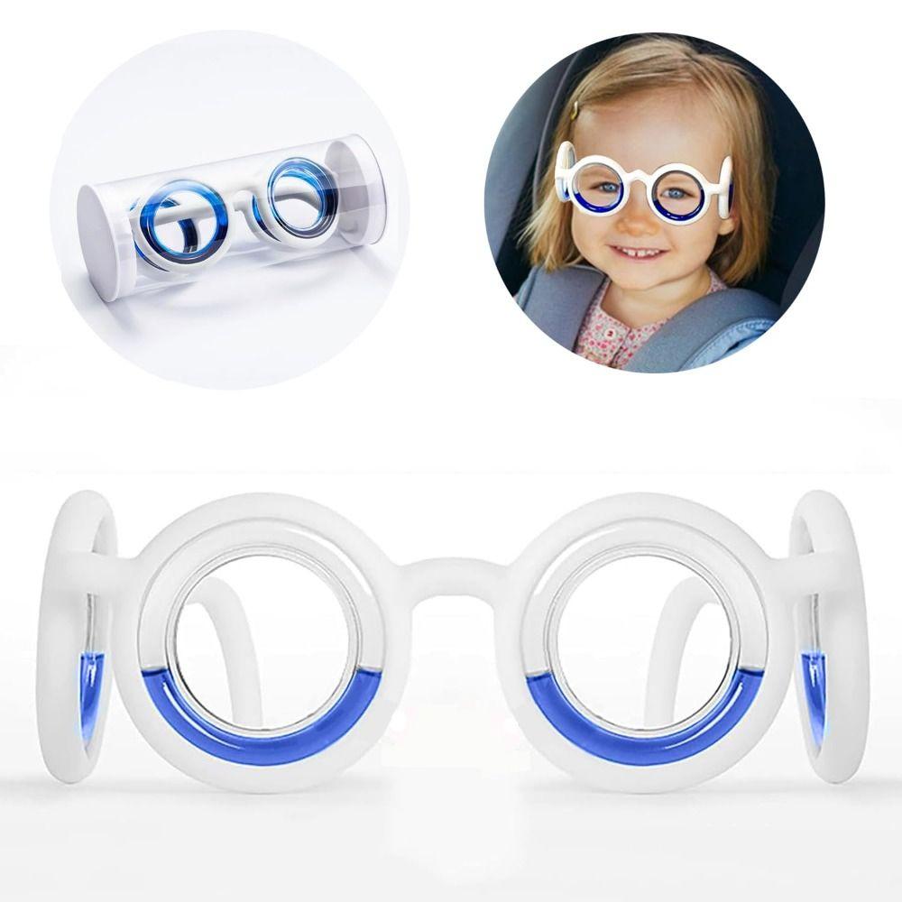 Очки от укачивания в автомобиле, против головокружения, портативные, натуральные, облегчающие тошноту, очки для детей и взрослых