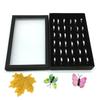 36-Slot Jewelry Ring Display Box Tray Organizer Earrings Trinket For Jewelleries