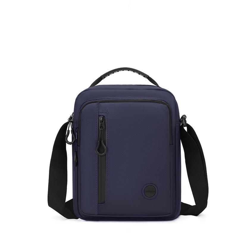 Мужская наплечная сумка большой вместимости для улицы и поездок, водоотталкивающая деловая сумка-тоут для мобильного телефона