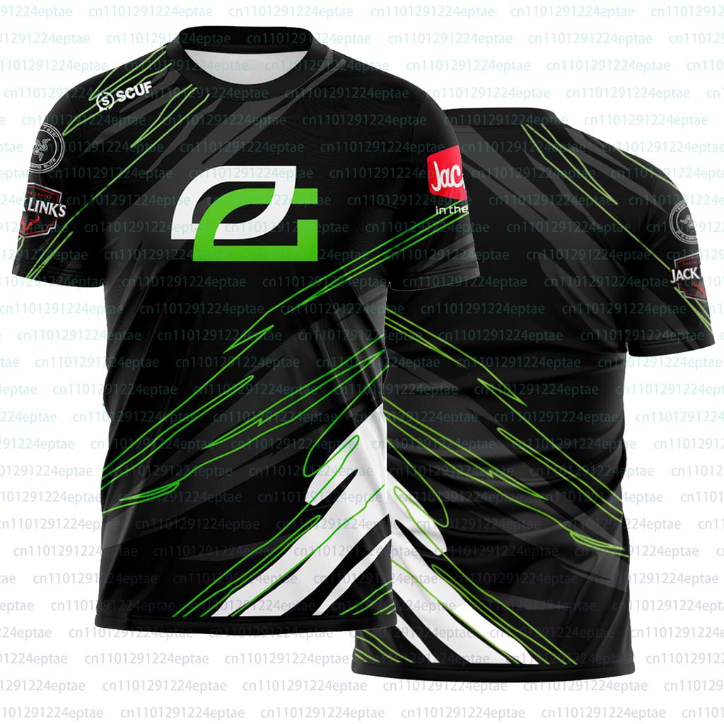 Команда Esports Club 2026 OpTic TEXAS New Jersey CDL Игровая форма Удобная 3D-печатная футболка Мужская Модная Фанатская одежда