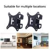 Single Monitor Desk Mount For 10-26inch Screens Full Motion Tilts Swivels Rotation Adjustable Stand