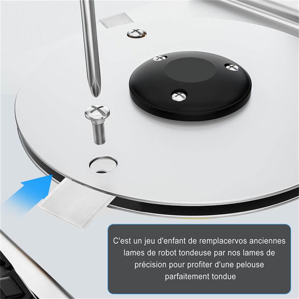 30 шт. для газонокосилки Husqvarna, сменные режущие лезвия из нержавеющей стали, 35x18 мм