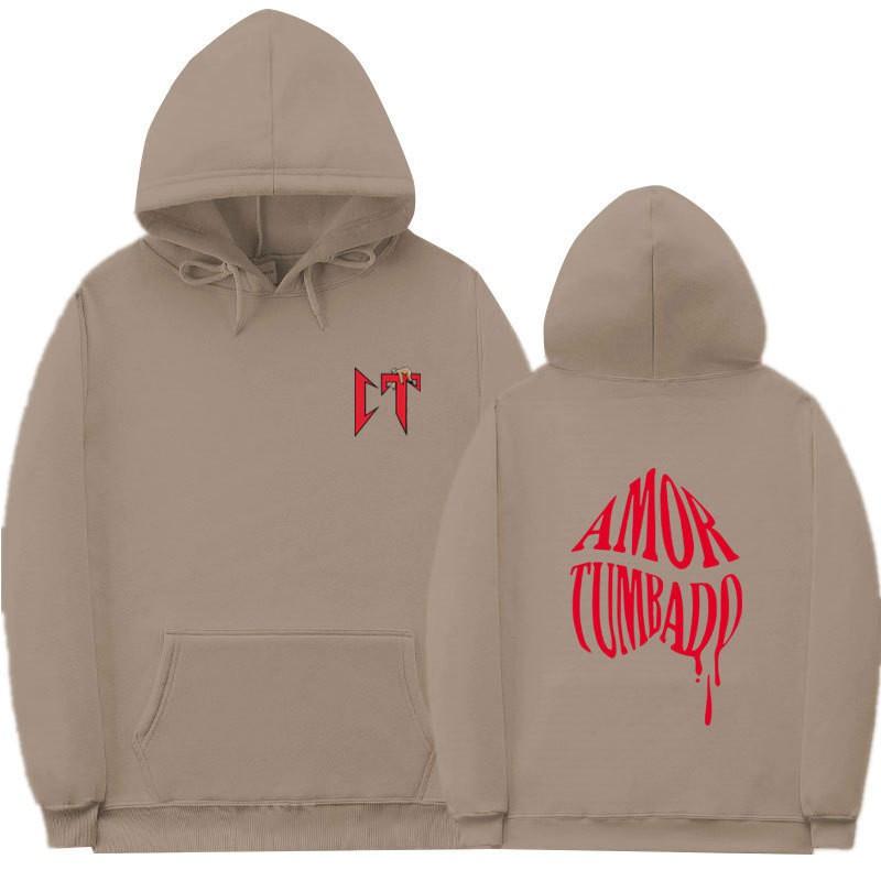 Fashion Printed Hooded Sweatshirt Loose Fit Sportswear Men Women Youth