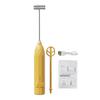 Electric Stirrer Milk Frother Handheld Stainless Steel Mixer Low Noise Rechargeable Electric Coffee Household Egg Whisk