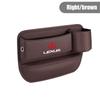 1/2Pcs Car Seat Storage Box With Cup Holder Decoration Accessory For Lexus CT200h NX300h RX330 EX300h F Sport IS RX IS250 IS300 HP5