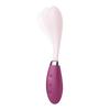 Satisfyer Flex 3 Berry Flexible Vibrator Bendable Slim G Spot Clitoris Simultaneous Stimulation Flexible Flexible Clitoral Orgasm Medium Orgasm Two