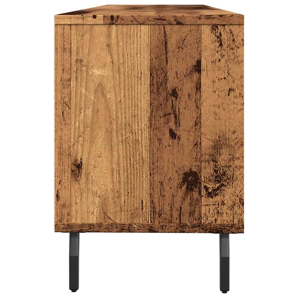 vidaXL TV Stand Rustic Wood Look 150 x 30 x 44.5 cm Engineered Wood