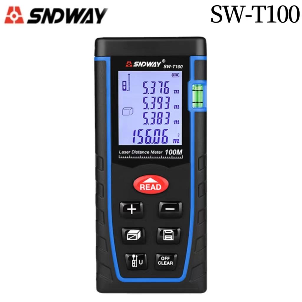 SNDWAY SW-T40 SW-T60 SW-T80 SW-T100 Mini Digital Rangefinder Laser Rangefinder Professional Laser Rangefinder Tape Measure Tool