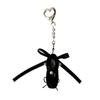 Ballet Shoe Keychain Pendant Sweet Bowknot Charm Dance Shoes Hangings Ornament Keyring Backpack Decoration for Women Gir