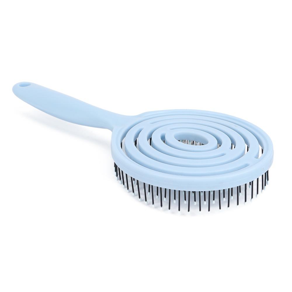 Vented Design Hair Detangling Brush Soft Round Hair Brush Salon Hair Comb For Women