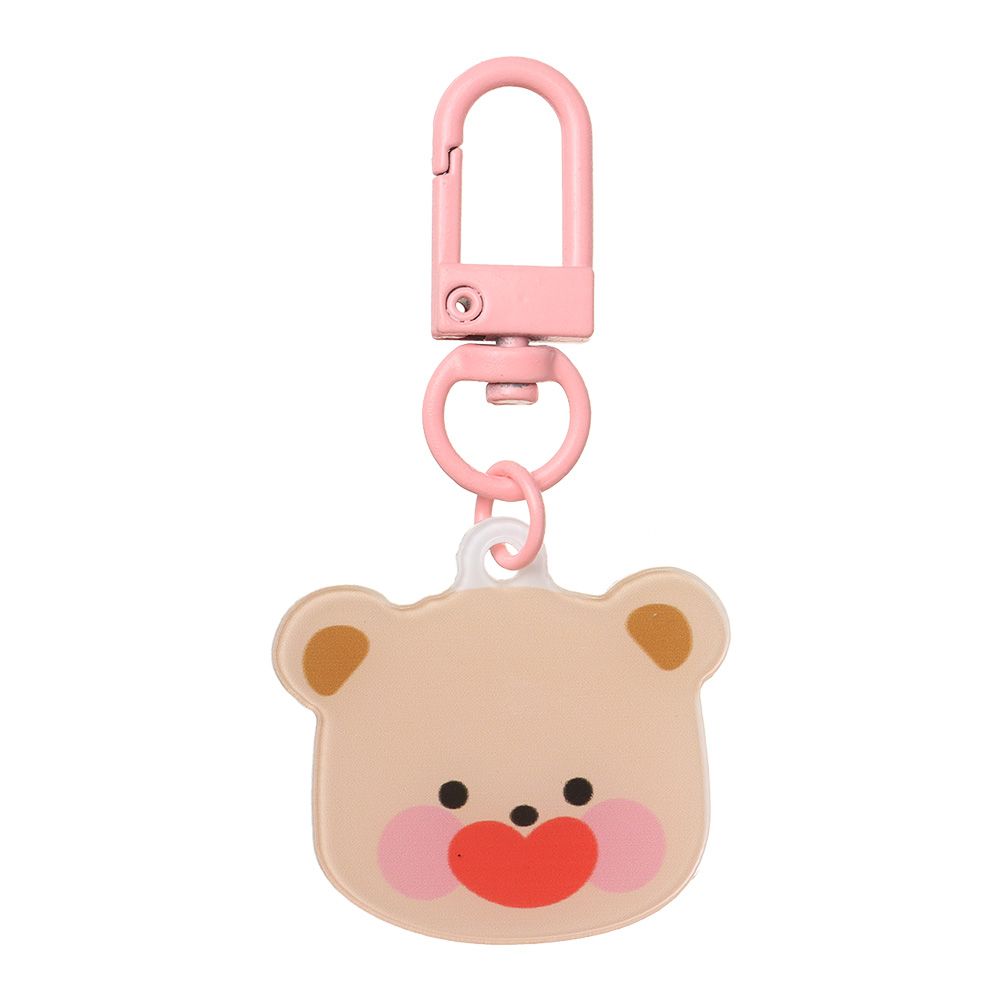 Fashion Jewelry Acrylic Phone Chain Bag Pendant Rabbit Cat Bear Keyring Keychains