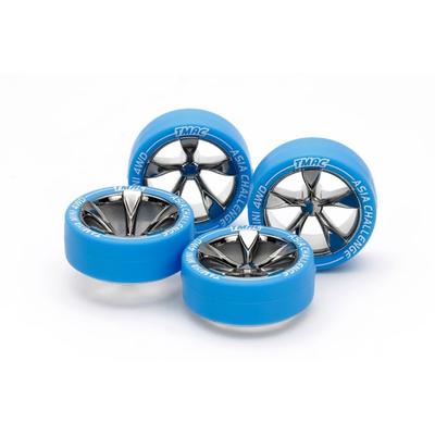 Зарубежный лимитированный Mini 4WD Asia Challenge 2024 Низкопрофильные шины и 5-спицевые колеса