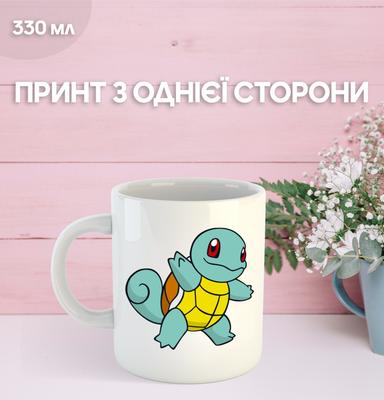 Кружка Покемон с принтом керамическая чашка аниме Pokemon 330 мл