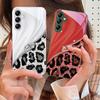 Цветные узоры для стеклянного чехла телефона Samsung Galaxy A14 4G 20 30 52 20S 21S 22 A32 33 34 42 50 51 53 54 70 71 72 73 5G