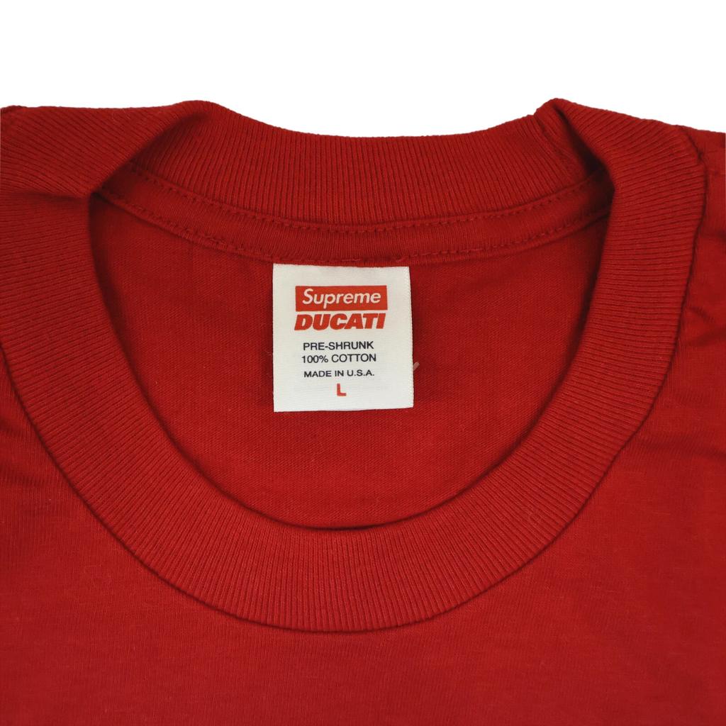 Supreme Футболка с логотипами Ducati Красная