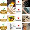 29 Pcs Non-stick Silicone Cooking Kitchen Utensils Spatula Set with Holder, Woodle Handle Heat Resistant Silicone Kitchen Gadgets Utensil Set