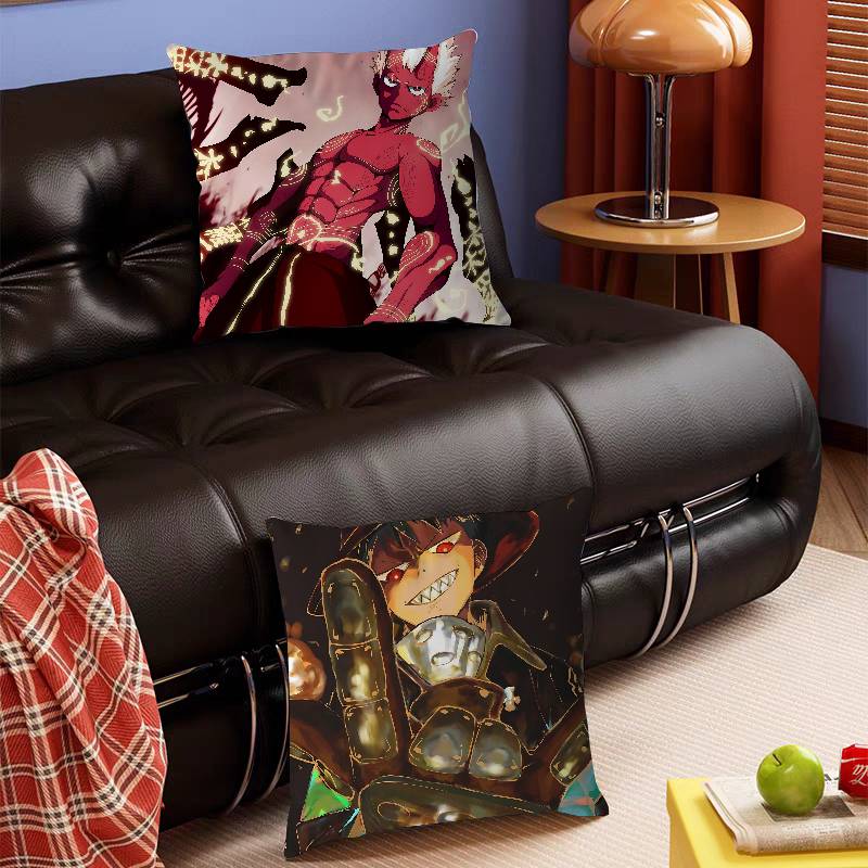 Anime F-Fire-Force Pillow Case Removable Washable Cushion Cover – All-Season Soft Linen